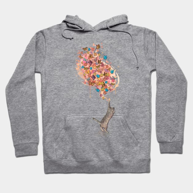 Catching Butterflies Hoodie by LauraGraves